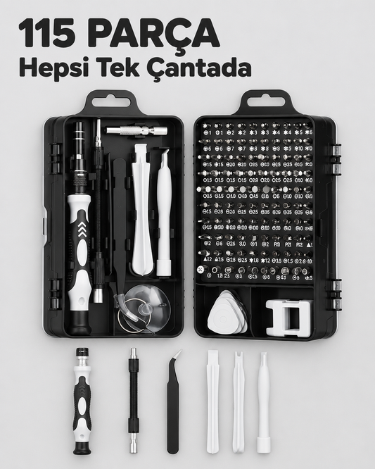 Hassas tornavida seti kare 2