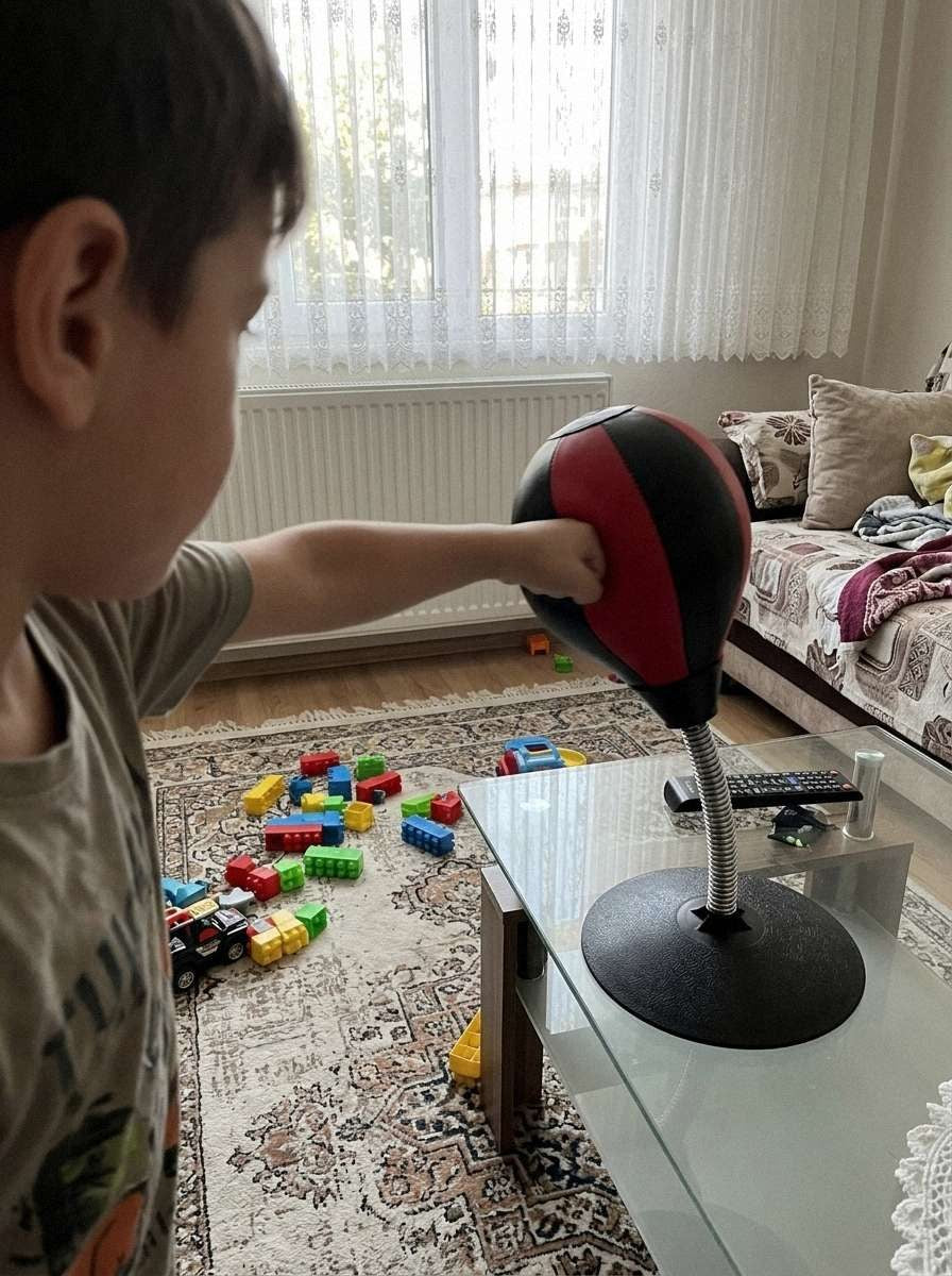 Masaüstü boks topu kare 2
