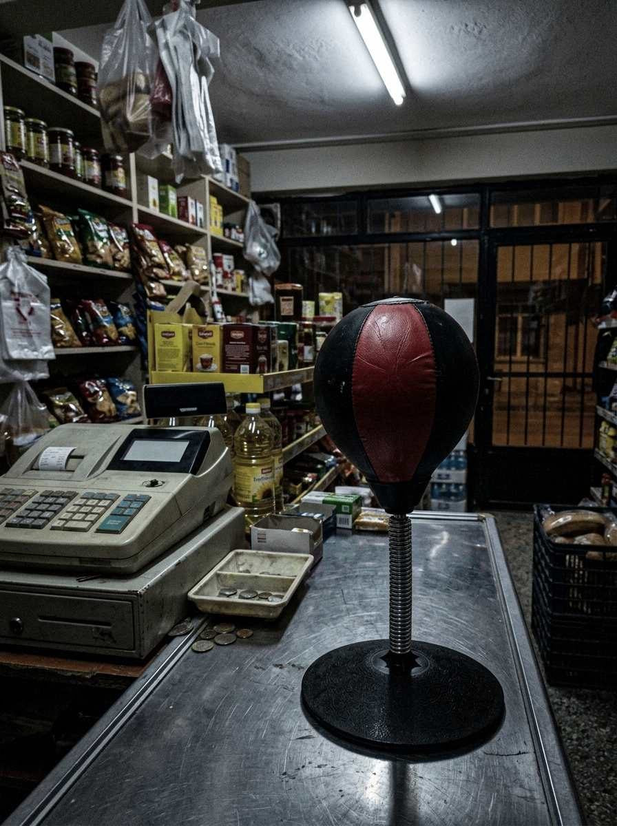 Masaüstü boks topu kare 25