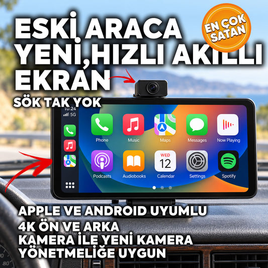 ESKİ ARACA YENİ FULLHD+ EKRAN + KAMERA