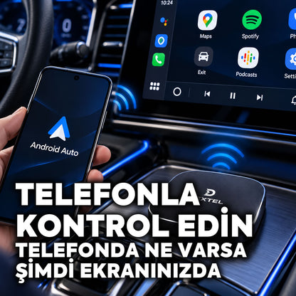 AI Box · Arabanızın Ekranına Kablosuz Bağlantı ve Uygulamalar
