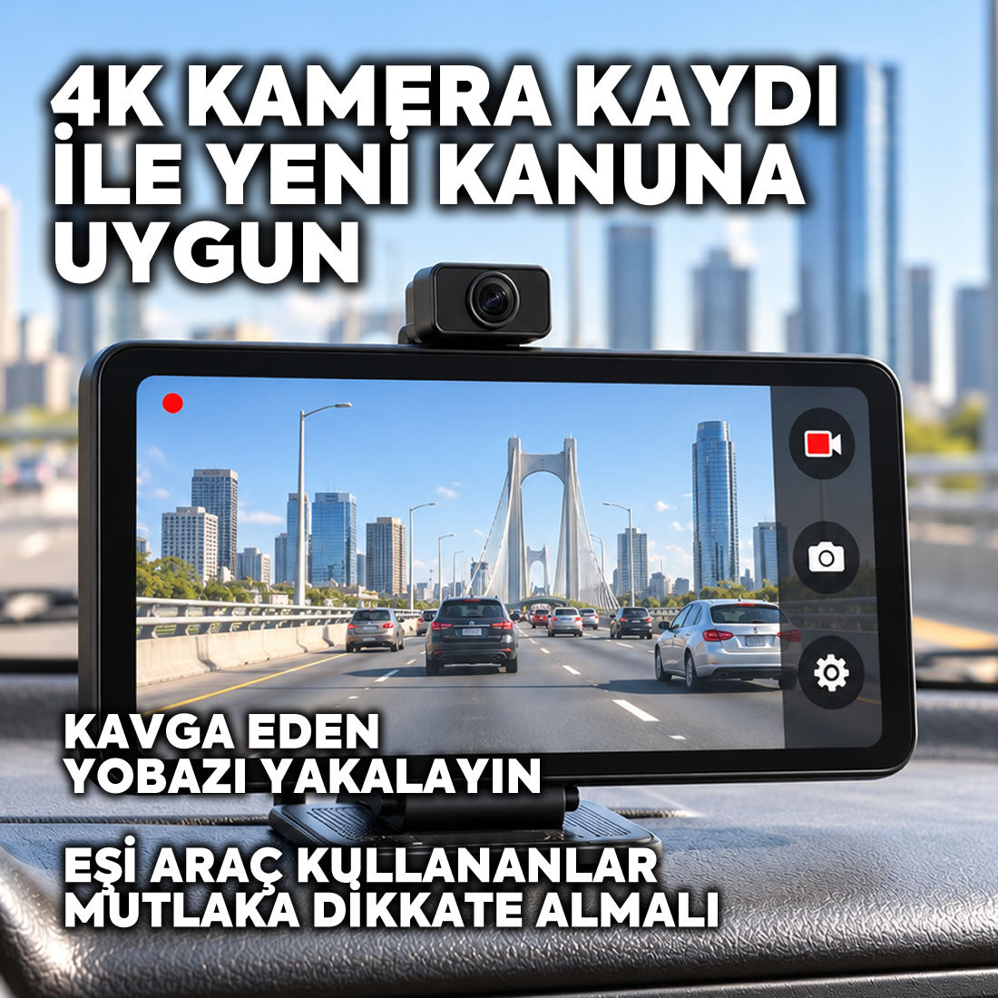 ESKİ ARACA YENİ FULLHD+ EKRAN + KAMERA