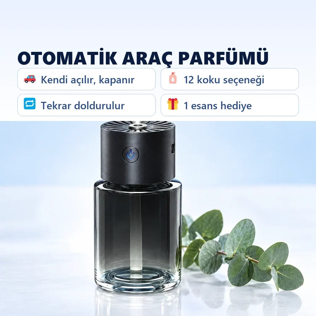 Otomatik araç parfümü kare 1