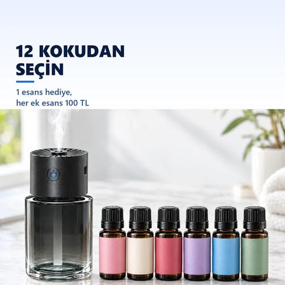 Otomatik araç parfümü kare 5