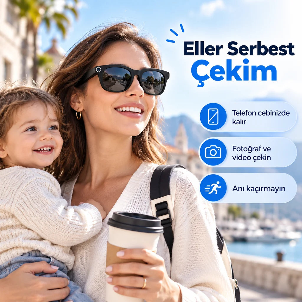 Kameralı akıllı gözlük