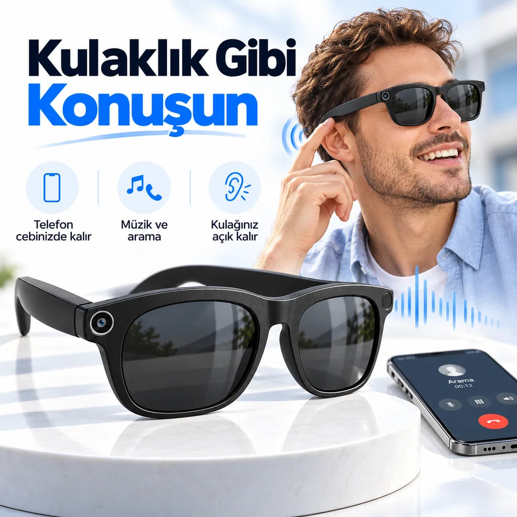 Kameralı akıllı gözlük