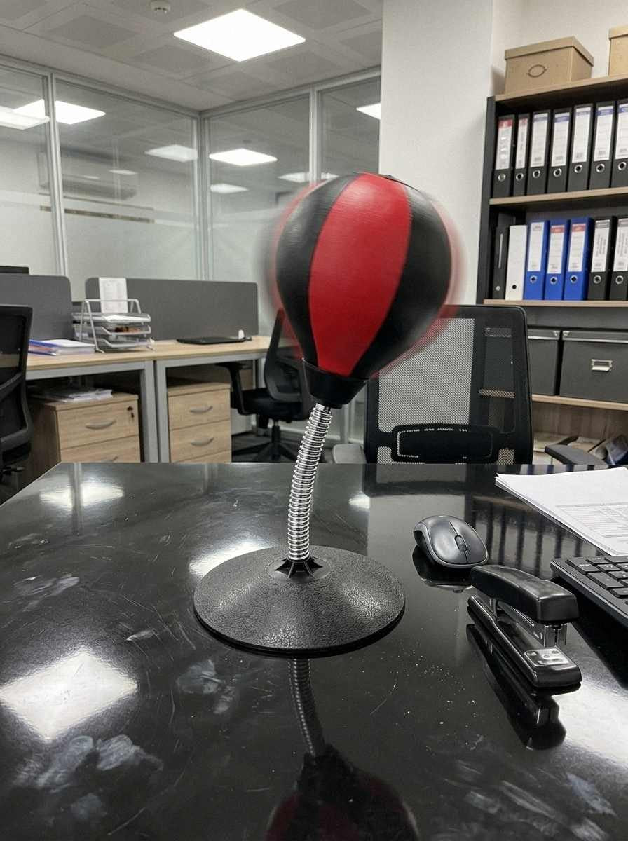 Masaüstü boks topu kare 34