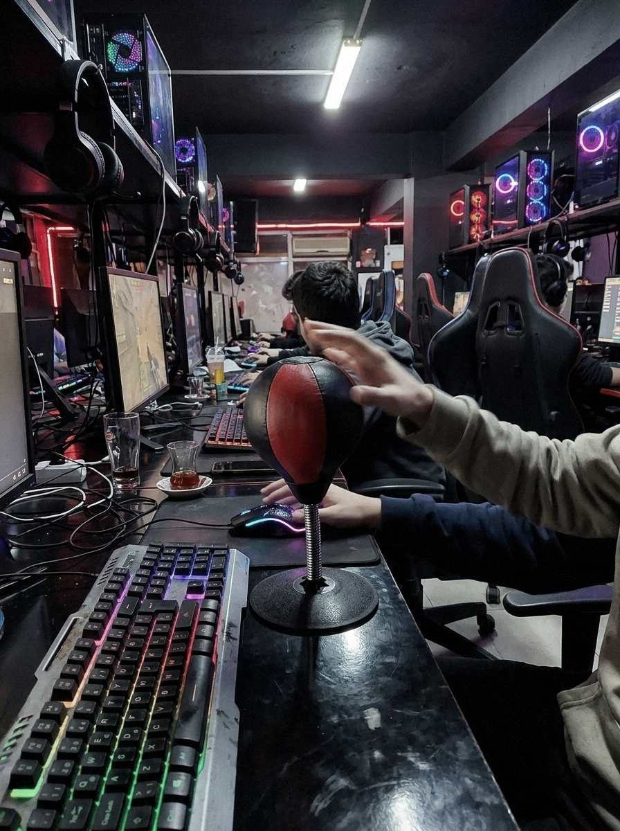 Masaüstü boks topu kare 43