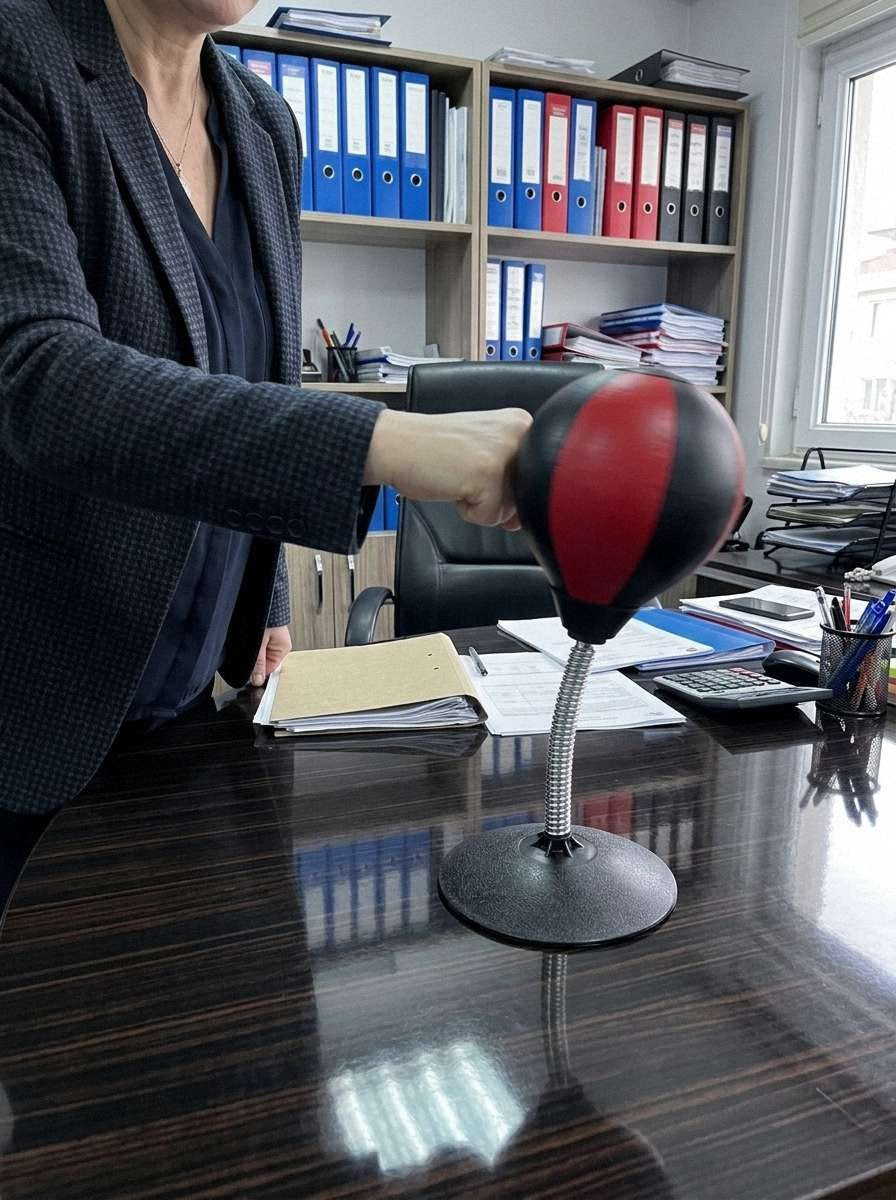 Masaüstü boks topu kare 46