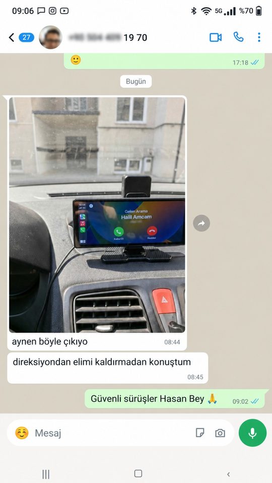 Müşteri WhatsApp mesajı 1