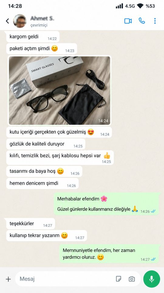 Müşteri WhatsApp mesajı 2
